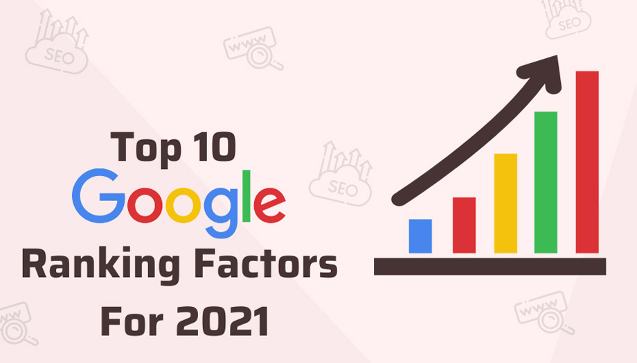 Top 10 Google Ranking Factors For 2021